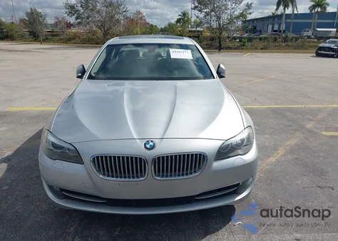 2013 BMW 5 Series 550I from USA, damaged, VIN WBAFR9C59DC271541